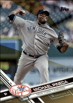 2017 Topps - Gold #474 Michael Pineda Front
