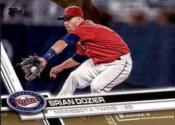 2017 Topps - Gold #543 Brian Dozier Front
