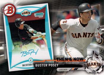 2017 Topps - Bowman Then & Now #BOWMAN-7 Buster Posey Front