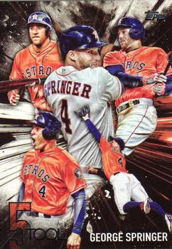 2017 Topps - 5 Tool #5T-30 George Springer Front