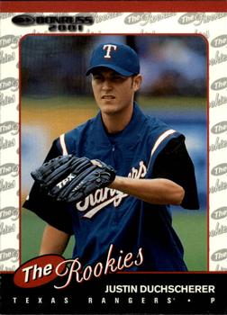 2001 Donruss The Rookies #R63 Justin Duchscherer Front