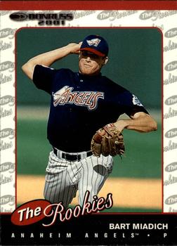 2001 Donruss The Rookies #R73 Bart Miadich Front