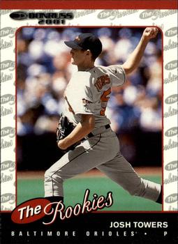 2001 Donruss The Rookies #R85 Josh Towers Front