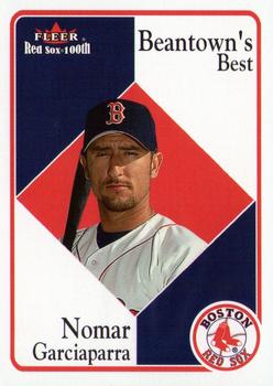 2001 Fleer Boston Red Sox 100th Anniversary #82 Nomar Garciaparra Front