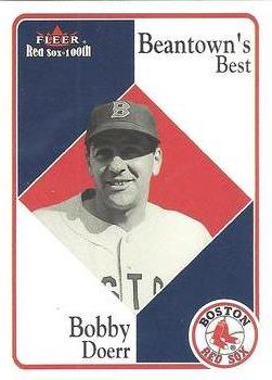2001 Fleer Boston Red Sox 100th Anniversary #88 Bobby Doerr Front