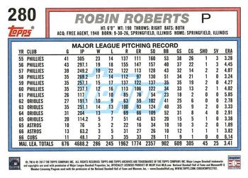 2017 Topps Archives #280 Robin Roberts Back