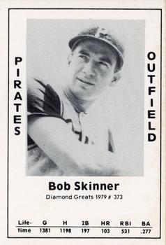 1979 TCMA Diamond Greats #373 Bob Skinner Front