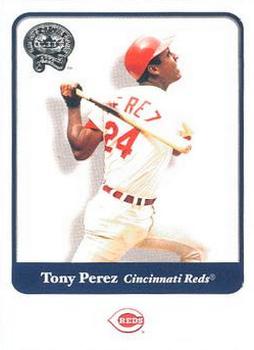 2001 Fleer Greats of the Game #120 Tony Perez Front