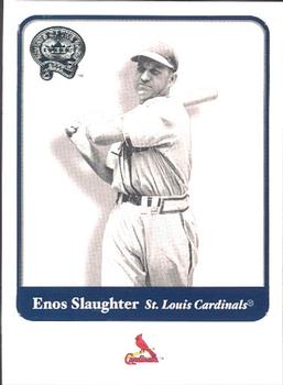 2001 Fleer Greats of the Game #34 Enos Slaughter Front