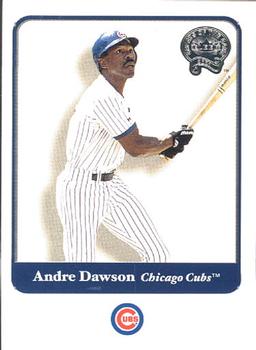 2001 Fleer Greats of the Game #43 Andre Dawson Front