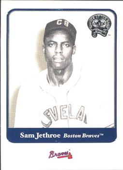2001 Fleer Greats of the Game #57 Sam Jethroe Front