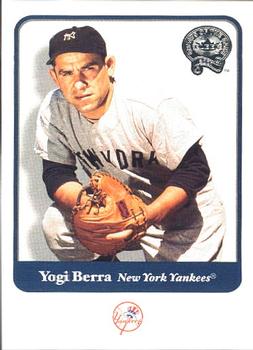 2001 Fleer Greats of the Game #73 Yogi Berra Front