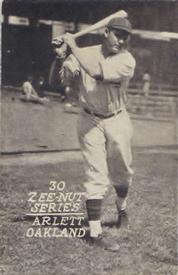 1930 Zee-Nut #NNO Buzz Arlett Front