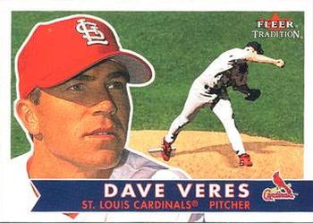 2001 Fleer Tradition #5 Dave Veres Front