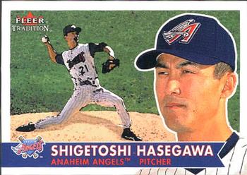 2001 Fleer Tradition #307 Shigetoshi Hasegawa Front