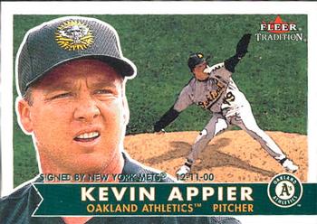 2001 Fleer Tradition #316 Kevin Appier Front