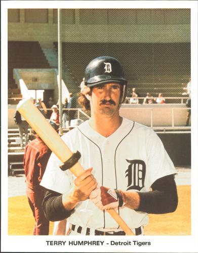 1975 Detroit Tigers Picture Pack B #NNO Terry Humphrey Front