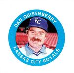 1984 Fun Foods Proofs #NNO Dan Quisenberry Front
