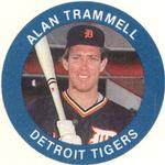 1984 Fun Foods Proofs #NNO Alan Trammell Front