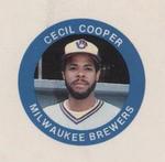 1984 Fun Foods Proofs #NNO Cecil Cooper Front