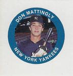 1984 Fun Foods Proofs #NNO Don Mattingly Front