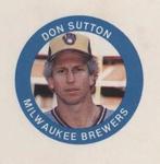 1984 Fun Foods Proofs #NNO Don Sutton Front