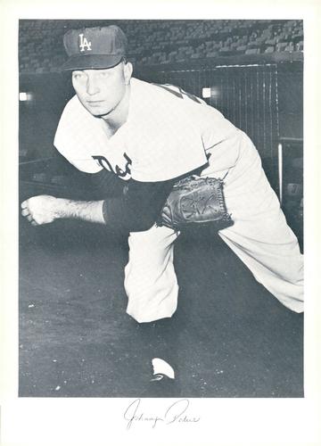 1962 Danny Goodman Los Angeles Dodgers Set D #NNO John Podres Front