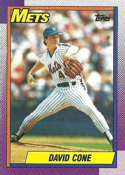 1990 Topps #30 David Cone Front