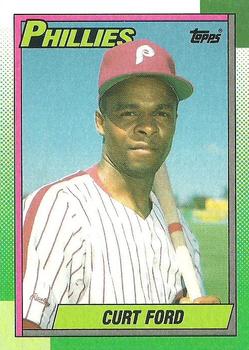 1990 Topps #39 Curt Ford Front
