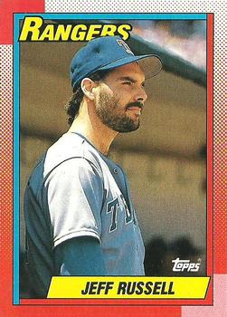 1990 Topps #80 Jeff Russell Front