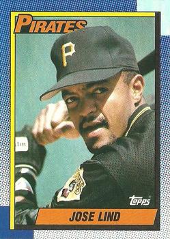 1990 Topps #168 Jose Lind Front