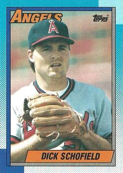1990 Topps #189 Dick Schofield Front