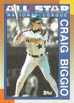 1990 Topps #404 Craig Biggio Front