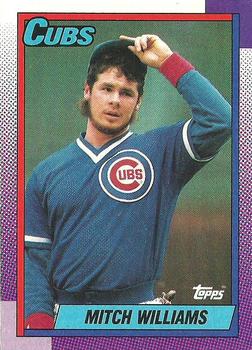 1990 Topps #520 Mitch Williams Front