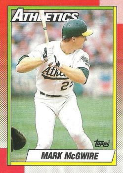1990 Topps #690 Mark McGwire Front