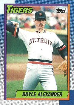 1990 Topps #748 Doyle Alexander Front