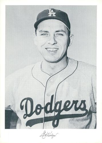1961 Danny Goodman Los Angeles Dodgers Set A #NNO Gil Hodges Front