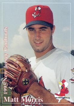 1995 Multi-Ad New Jersey Cardinals #NNO Matt Morris Front