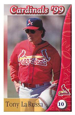 1999 St. Louis Cardinals Police #NNO Tony La Russa Front