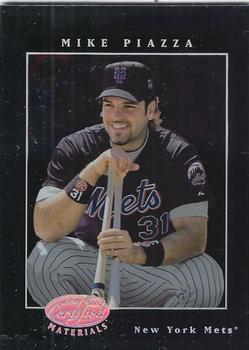 2001 Leaf Certified Materials #16 Mike Piazza Front