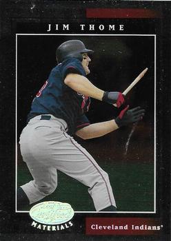 2001 Leaf Certified Materials #83 Jim Thome Front