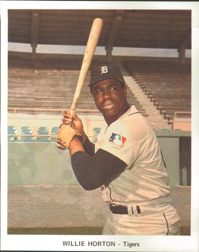 1969 Detroit Tigers Color Picture Pack B #NNO Willie Horton Front