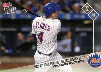 2017 Topps Now #381 Wilmer Flores Front