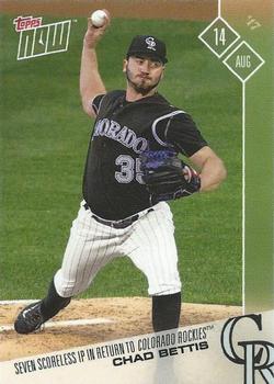 2017 Topps Now #480 Chad Bettis Front