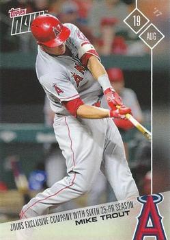 2017 Topps Now #498 Mike Trout Front