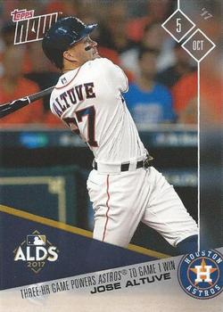 2017 Topps Now #703 Jose Altuve Front