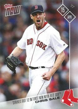 2017 Topps Now #51 Chris Sale Front