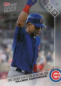 2017 Topps Now #293 Willson Contreras Front