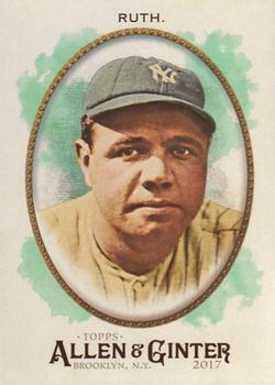 2017 Topps Allen & Ginter #4 Babe Ruth Front