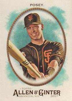2017 Topps Allen & Ginter #51 Buster Posey Front